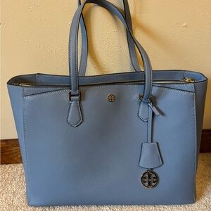 Tory Burch Light Blue Tote